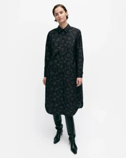 Mekot^Marimekko Askare Mini Unikko Puuvillapopliinimekko