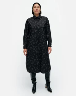 Mekot^Marimekko Askare Mini Unikko Puuvillapopliinimekko