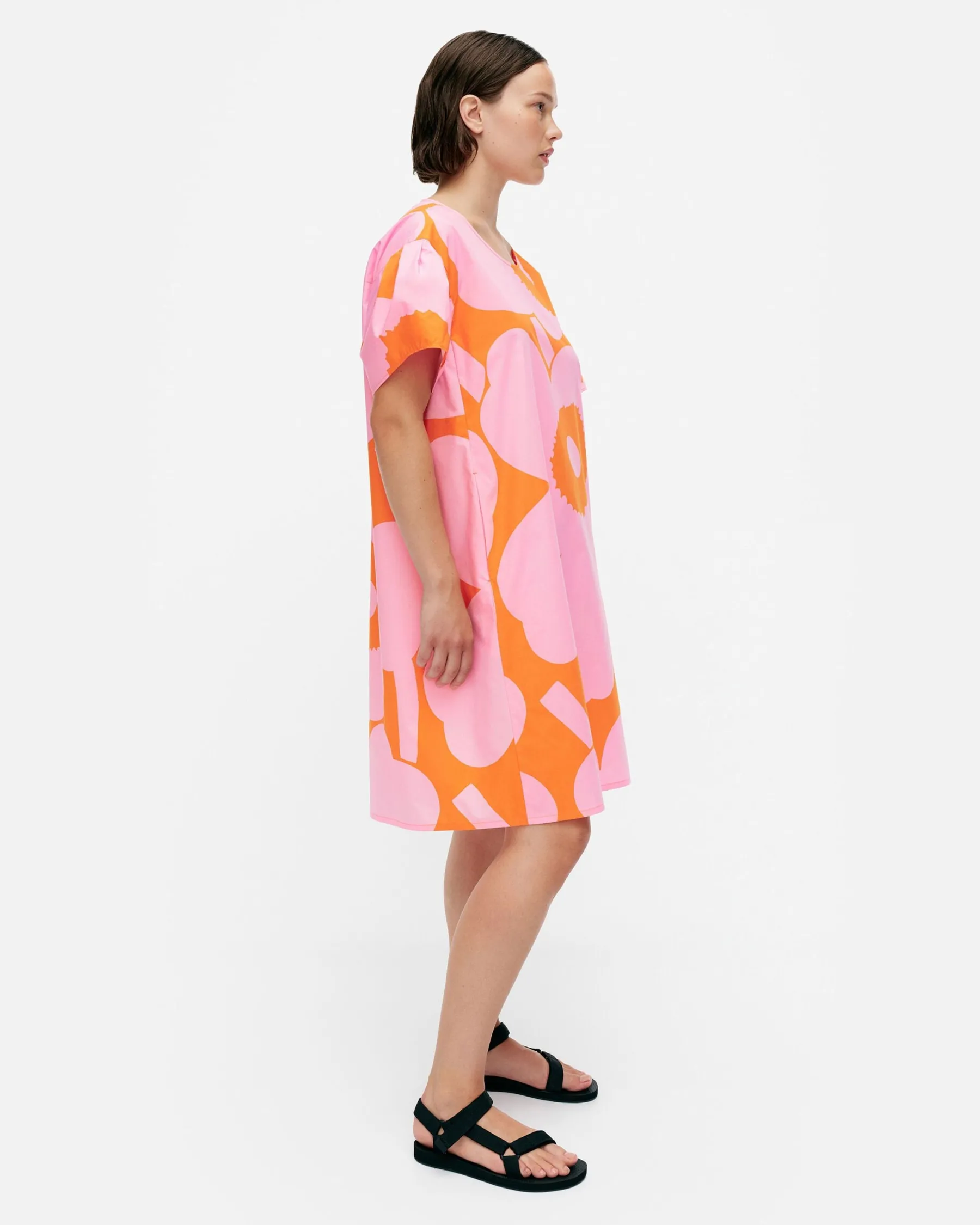 Mekot^Marimekko Avomeri Unikko Puuvillapopliinimekko