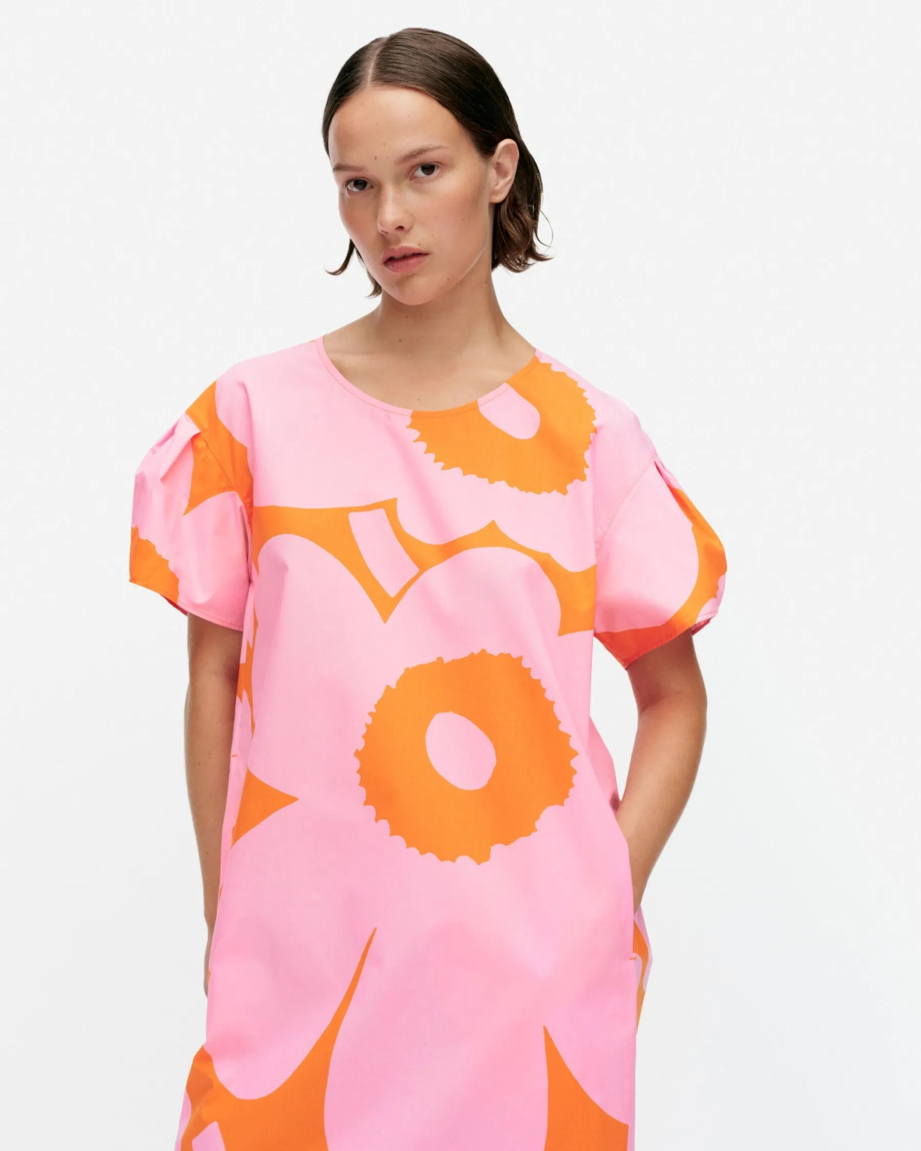 Mekot^Marimekko Avomeri Unikko Puuvillapopliinimekko