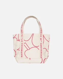 Kangaslaukut^Marimekko Carrier Mini Piirto Unikko Laukku