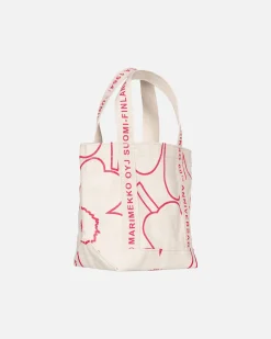 Kangaslaukut^Marimekko Carrier Mini Piirto Unikko Laukku