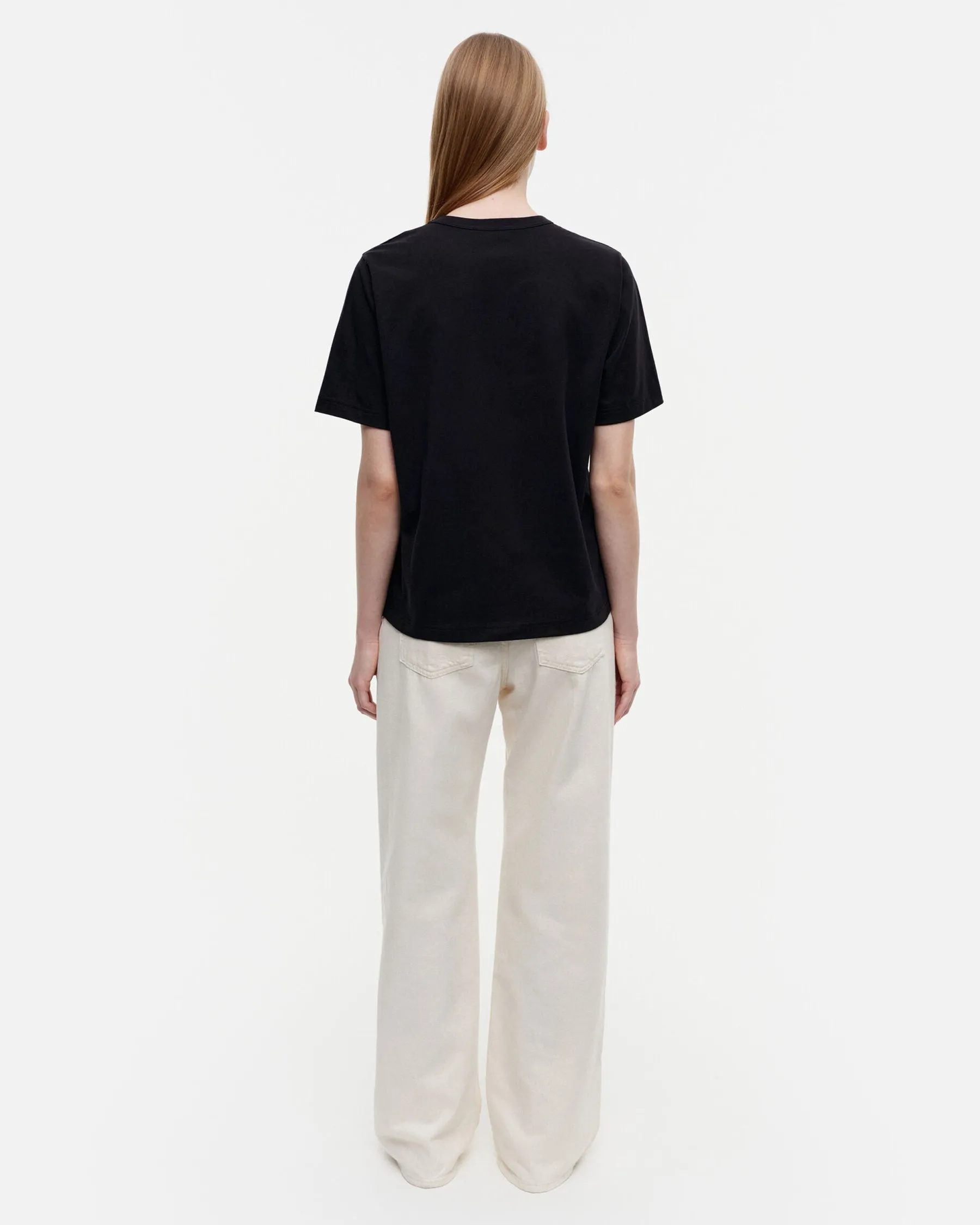 Paidat Ja Tunikat^Marimekko Erna Relaxed Unikko Placement T-Paita