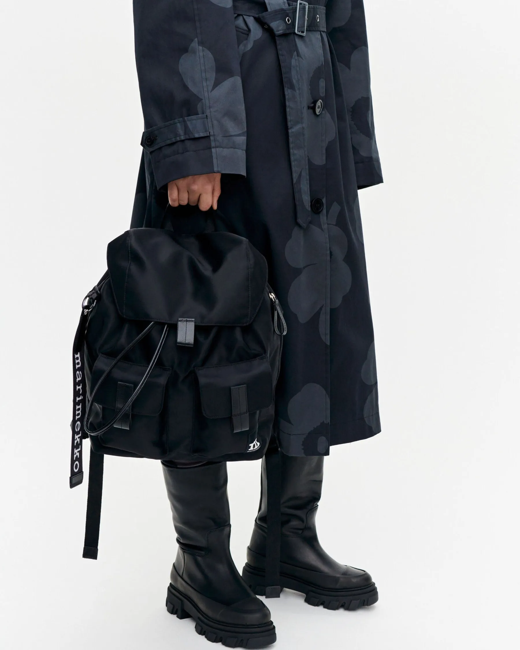 Reput^Marimekko Everything Backpack L Solid Reppu