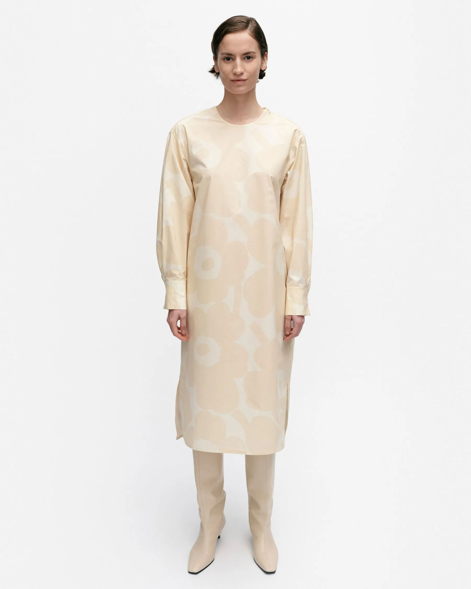 Mekot^Marimekko Febina Unikko Puuvillapopliinimekko