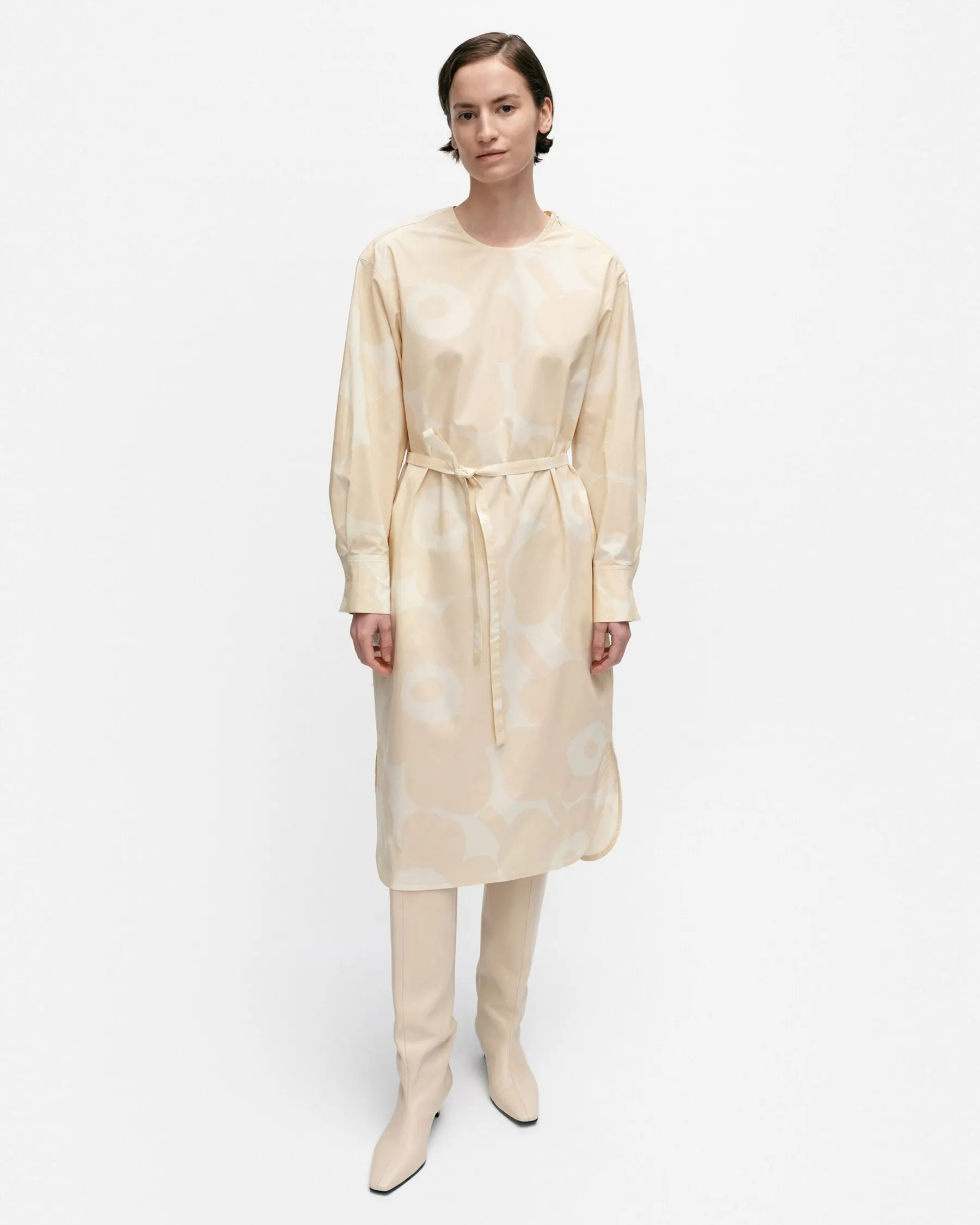 Mekot^Marimekko Febina Unikko Puuvillapopliinimekko