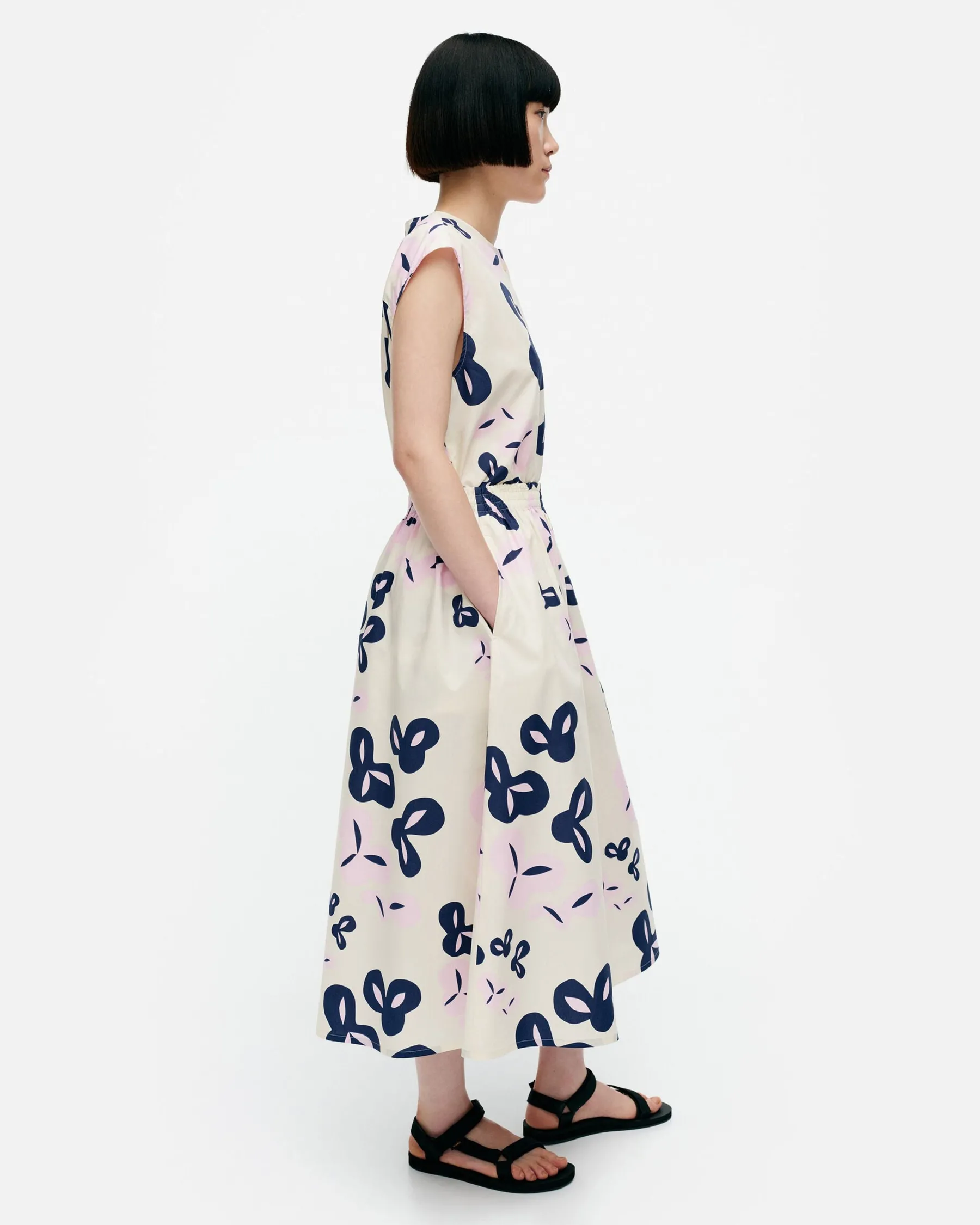 Hameet^Marimekko Garrel Poiminto Puuvillapopliinihame