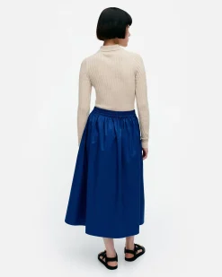 Hameet^Marimekko Garrel Solid Puuvillapopliinihame