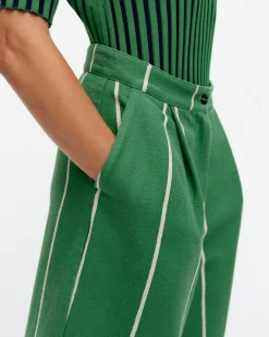 Housut^Marimekko Hyu00F6Ky Vesi Puuvillapellavashortsit