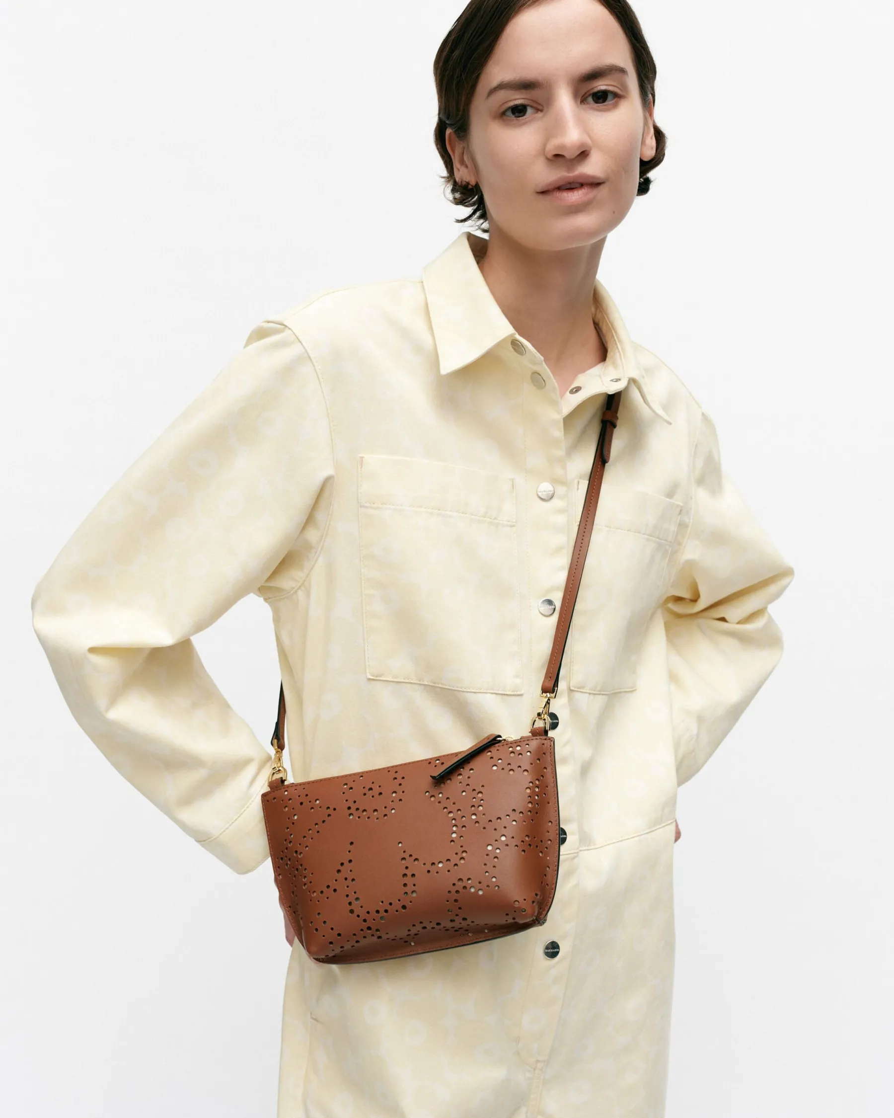 Kasilaukut^Marimekko Imprint Crossbody Unikko Olkalaukku