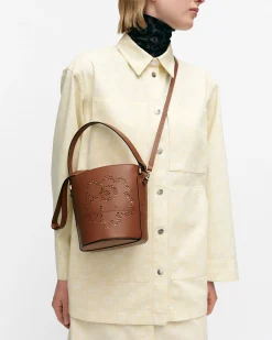 Kasilaukut^Marimekko Imprint Small Bucket Unikko Olkalaukku