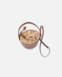 Kasilaukut^Marimekko Imprint Small Bucket Unikko Olkalaukku