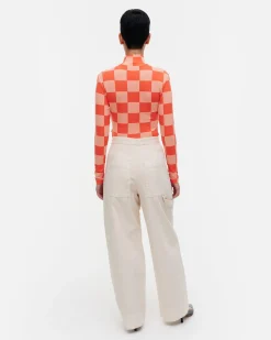 Paidat Ja Tunikat^Marimekko Ju00E4Ku00E4Lu00E4 Kukko Ja Kana Poolopaita