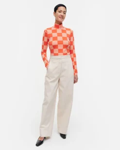 Paidat Ja Tunikat^Marimekko Ju00E4Ku00E4Lu00E4 Kukko Ja Kana Poolopaita