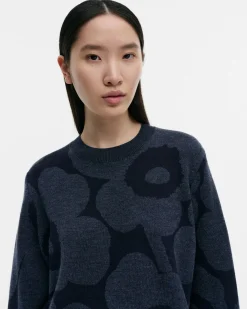 Neuleet^Marimekko Kalotti Unikko Villaneulepusero