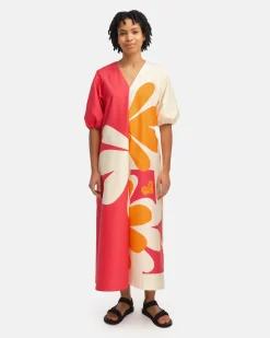 Mekot^Marimekko Karkelo Kolmikko Puuvillamekko