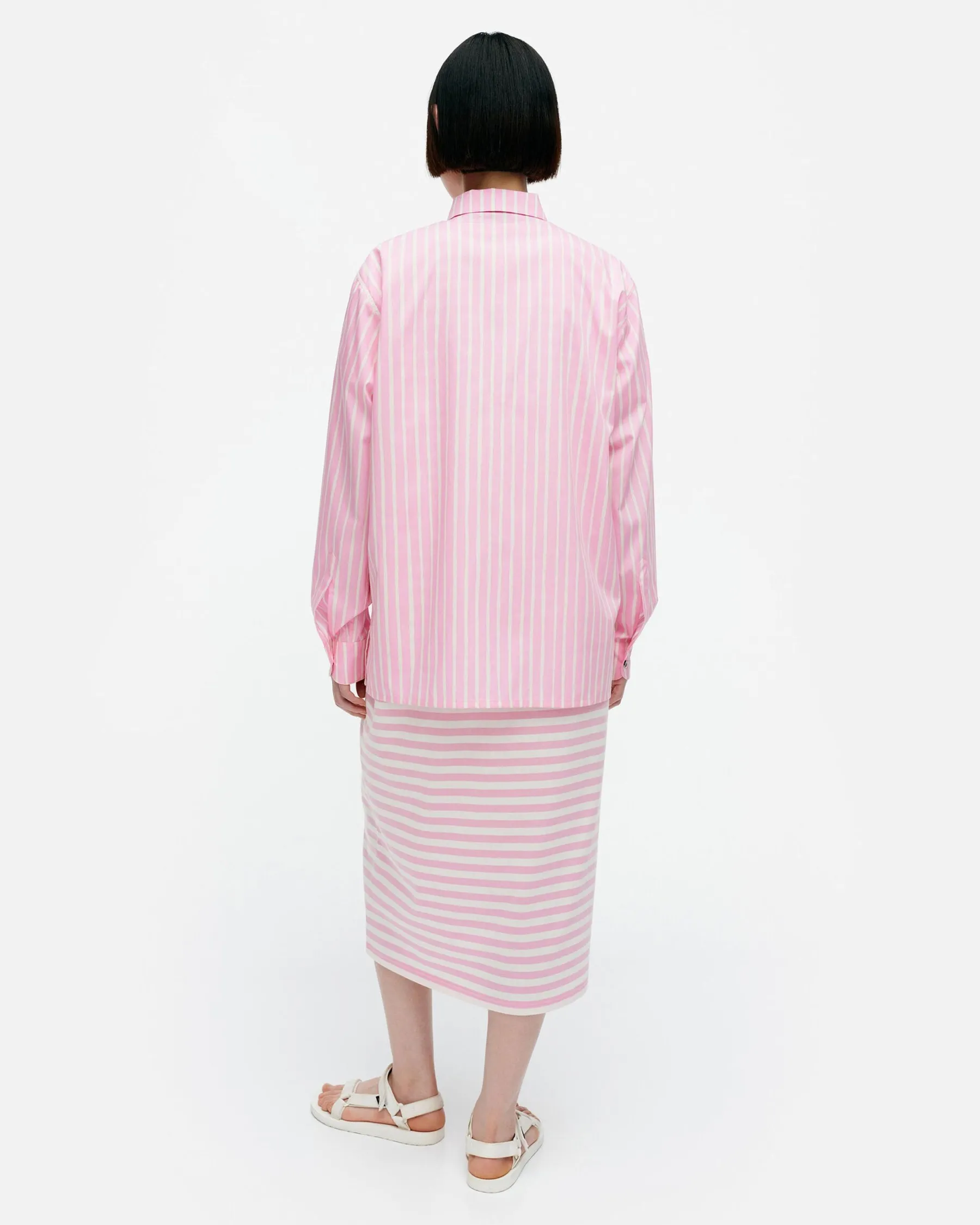 Unisex^Marimekko Kioski Jokapoika Puuvillapaita