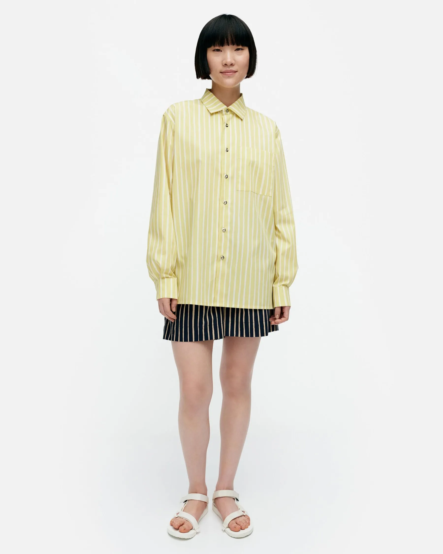 Unisex^Marimekko Kioski Jokapoika Puuvillapaita