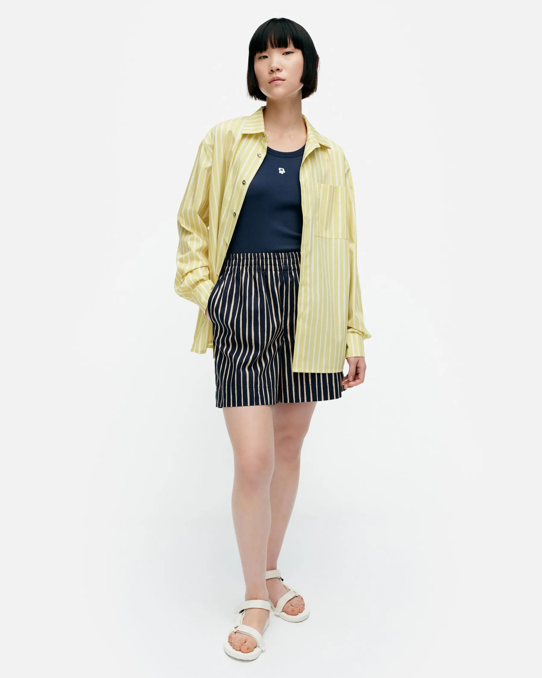 Unisex^Marimekko Kioski Jokapoika Puuvillapaita