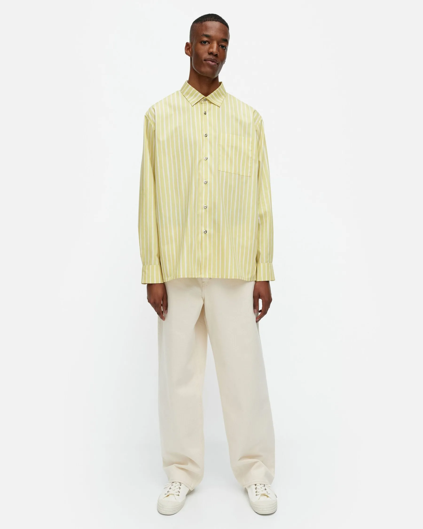 Unisex^Marimekko Kioski Jokapoika Puuvillapaita