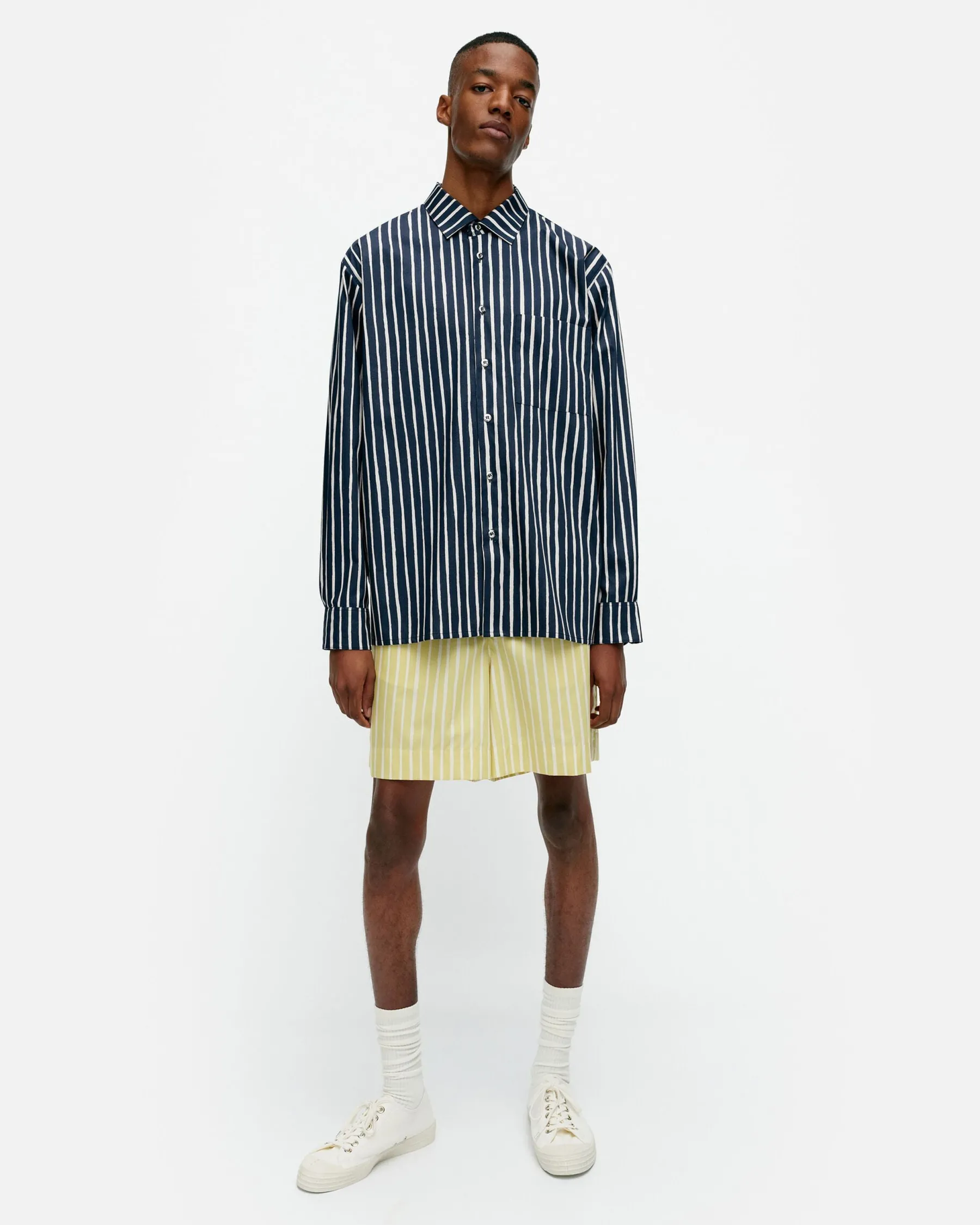 Unisex^Marimekko Kioski Jokapoika Puuvillapaita