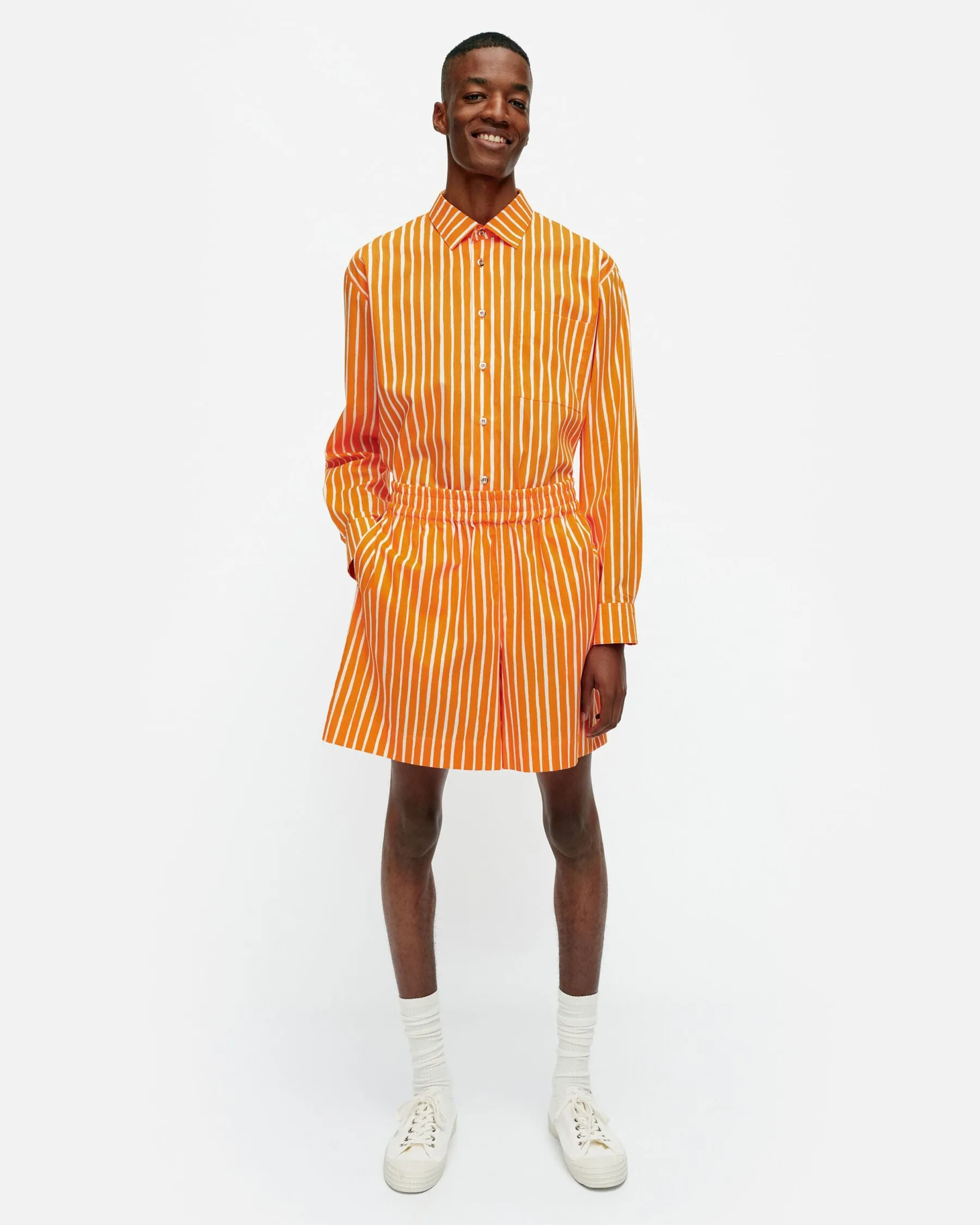 Housut^Marimekko Kioski Jokapoika Shortsit