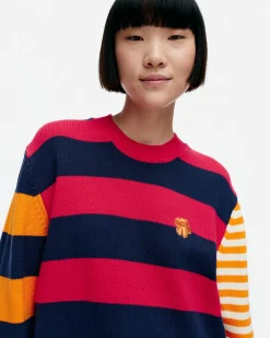 Neuleet^Marimekko Kioski Kesu00E4Koju Maalis Patja Puuvillaneulepaita