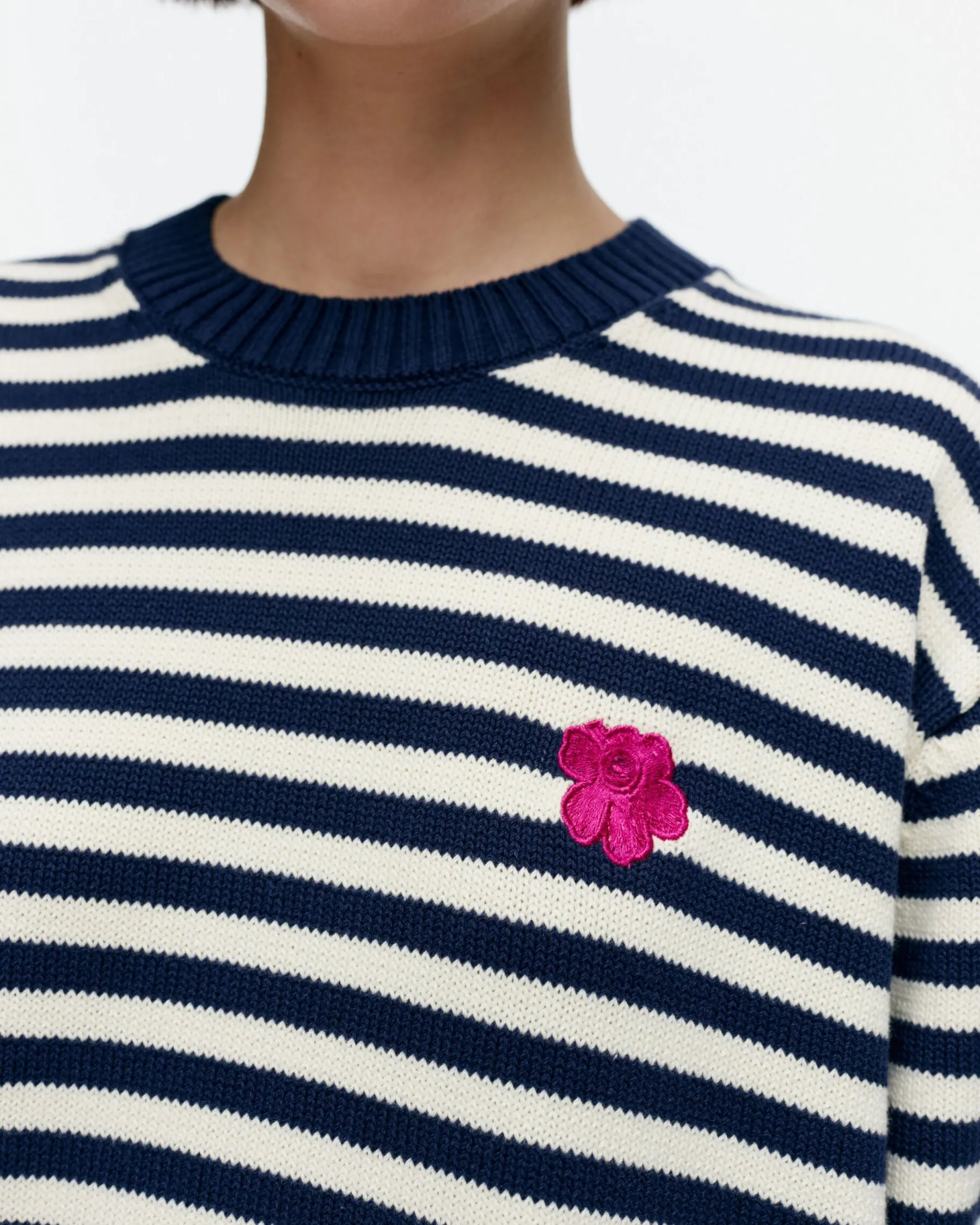 Unisex^Marimekko Kioski Kesu00E4Koju Patja Puuvillaneulepaita