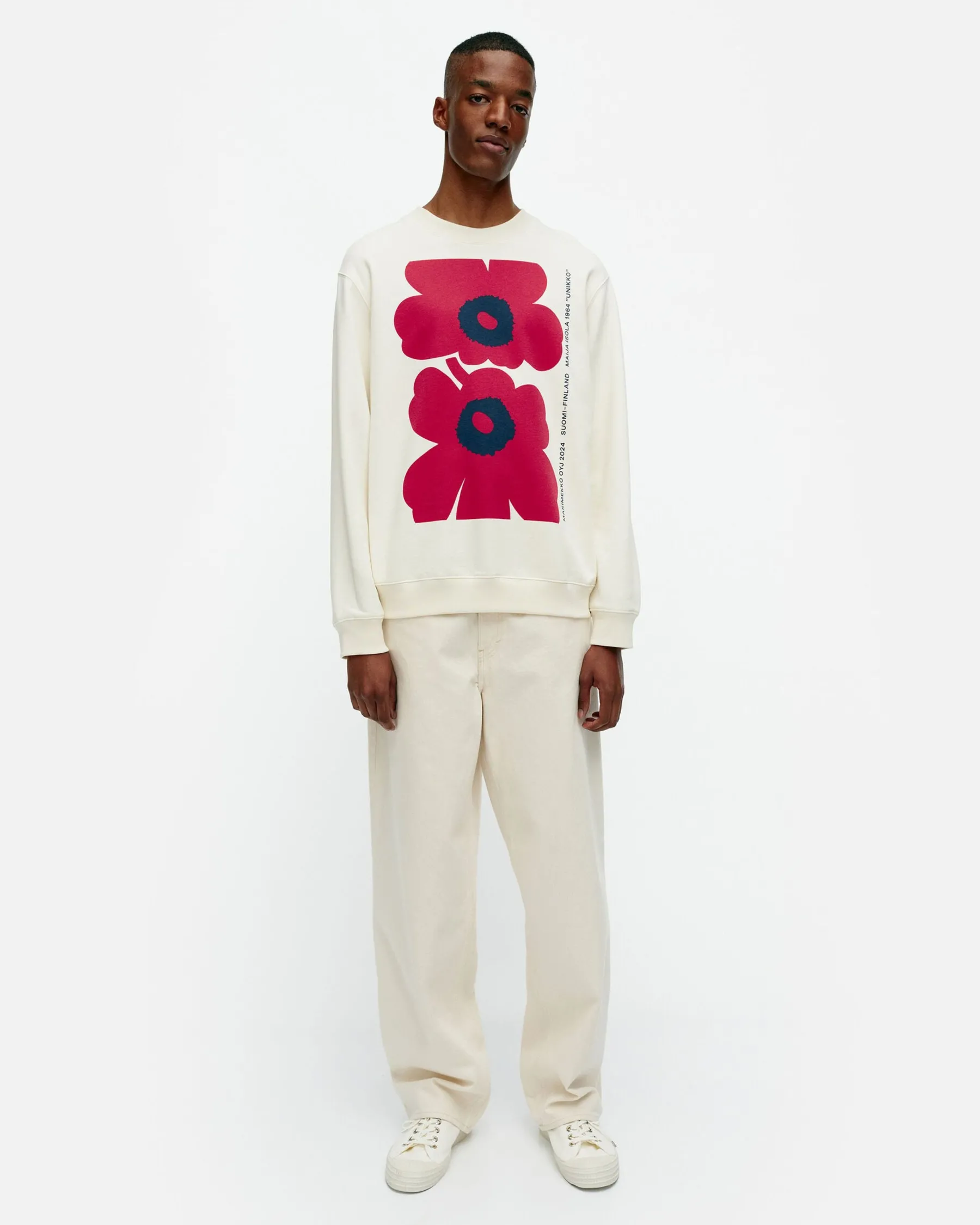 Paidat Ja Tunikat^Marimekko Kioski Loisto Unikko Placement Collegepaita