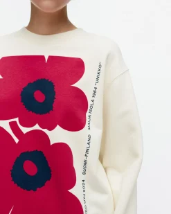 Paidat Ja Tunikat^Marimekko Kioski Loisto Unikko Placement Collegepaita