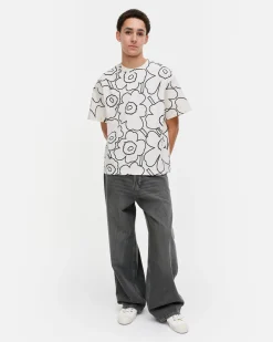 Unisex^Marimekko Kioski Nopeus Pieni Piirto Unikko T-Paita