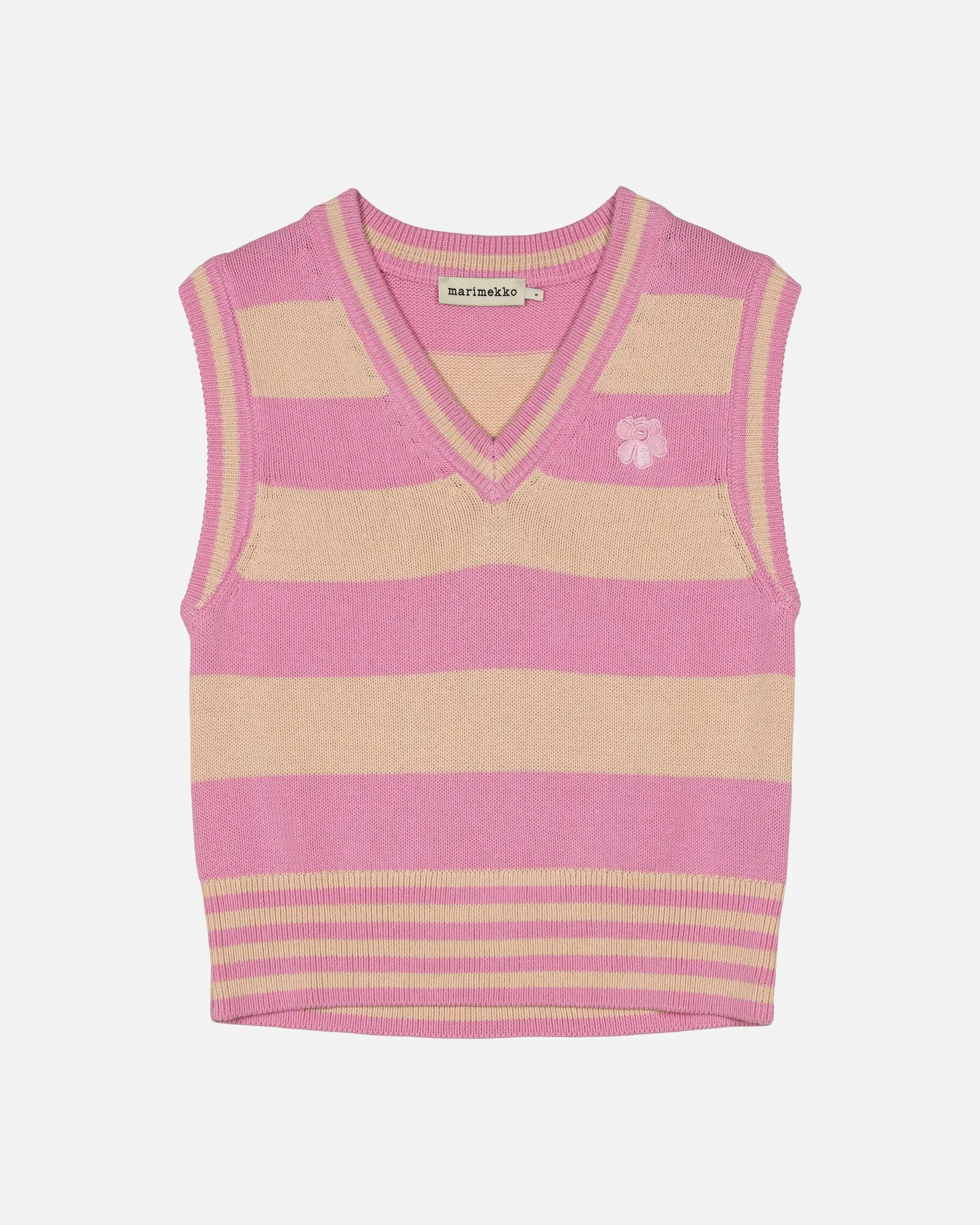 Neuleet^Marimekko Kioski Siete Maalis Patja Puuvillaneulepaita