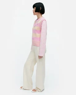 Paidat Ja Tunikat^Marimekko Kioski Siete Maalis Patja Puuvillaneulepaita