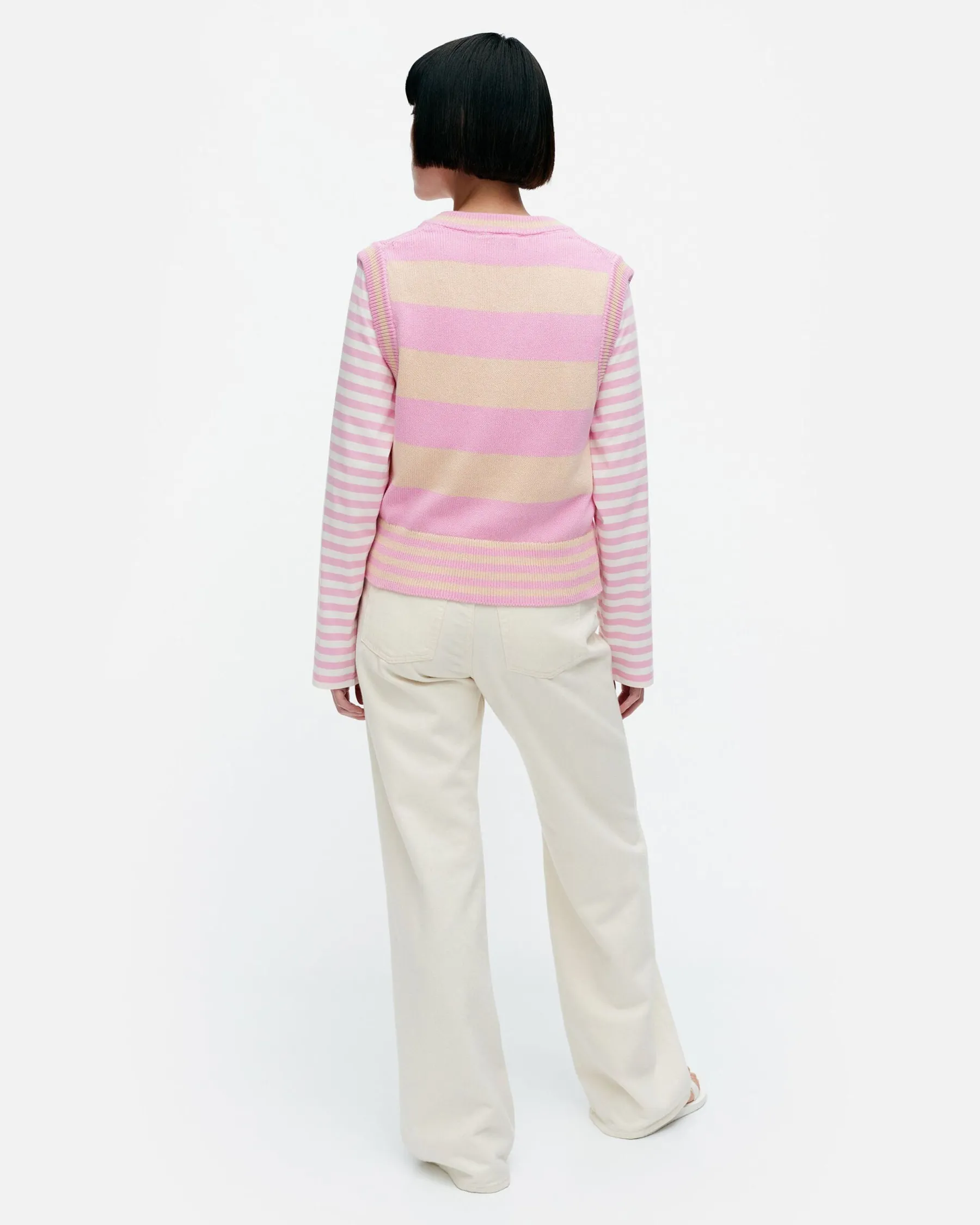 Paidat Ja Tunikat^Marimekko Kioski Siete Maalis Patja Puuvillaneulepaita