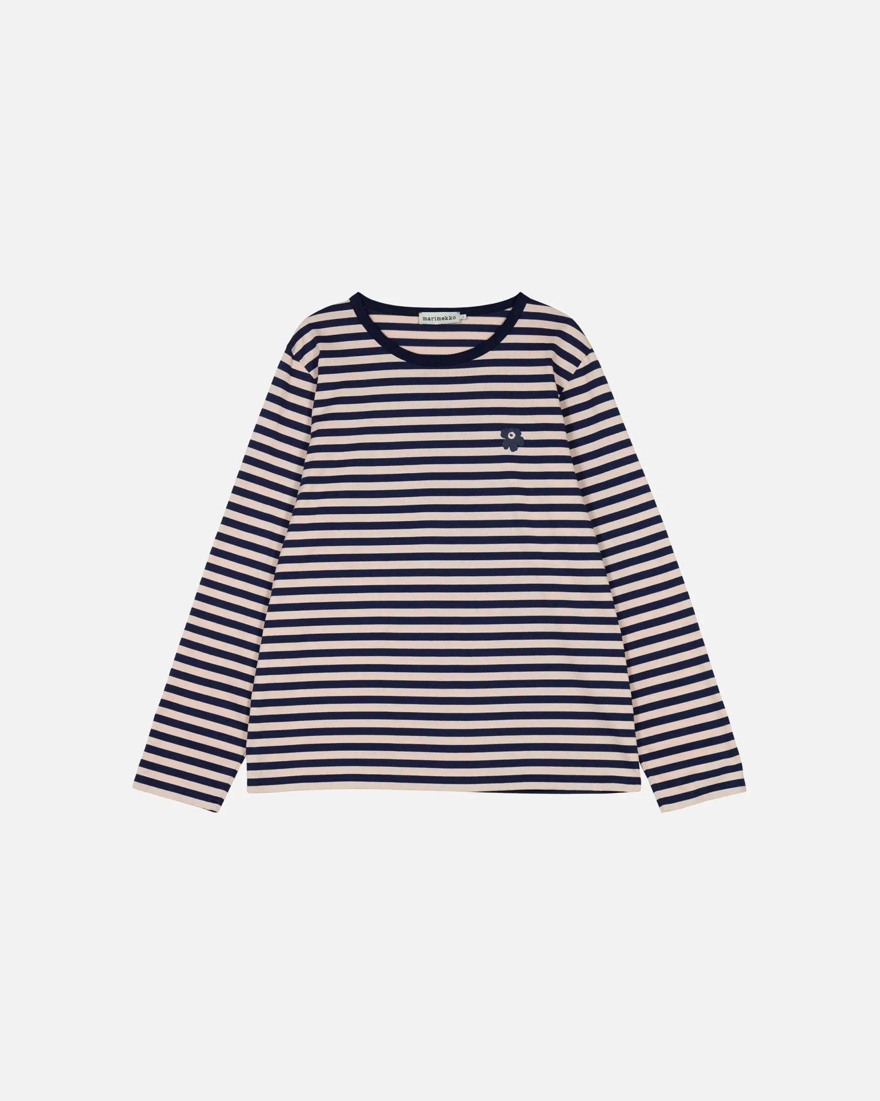 Paidat Ja Tunikat^Marimekko Kioski Tasaraita Men Longsleeve Trikoopaita