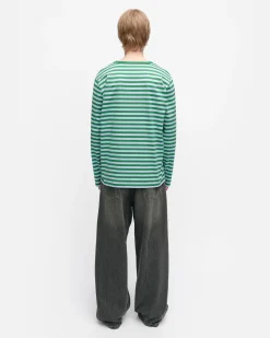 Paidat Ja Tunikat^Marimekko Kioski Tasaraita Menu00B4S Longsleeve Trikoopaita