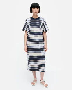 Mekot^Marimekko Kioski Tasaraita Oversized Trikoomekko