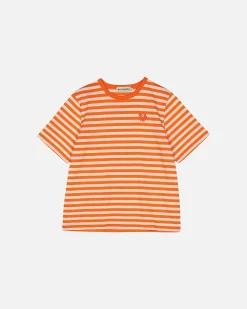 Paidat Ja Tunikat^Marimekko Kioski Tasaraita Relaxed Shortsleeve T-Paita