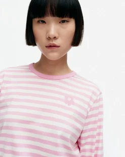 Paidat Ja Tunikat^Marimekko Kioski Tasaraita Relaxed Longsleeve Trikoopaita