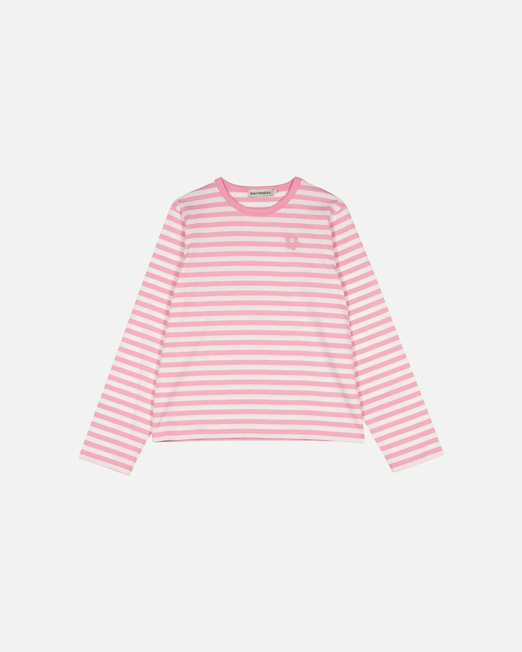 Paidat Ja Tunikat^Marimekko Kioski Tasaraita Relaxed Longsleeve Trikoopaita