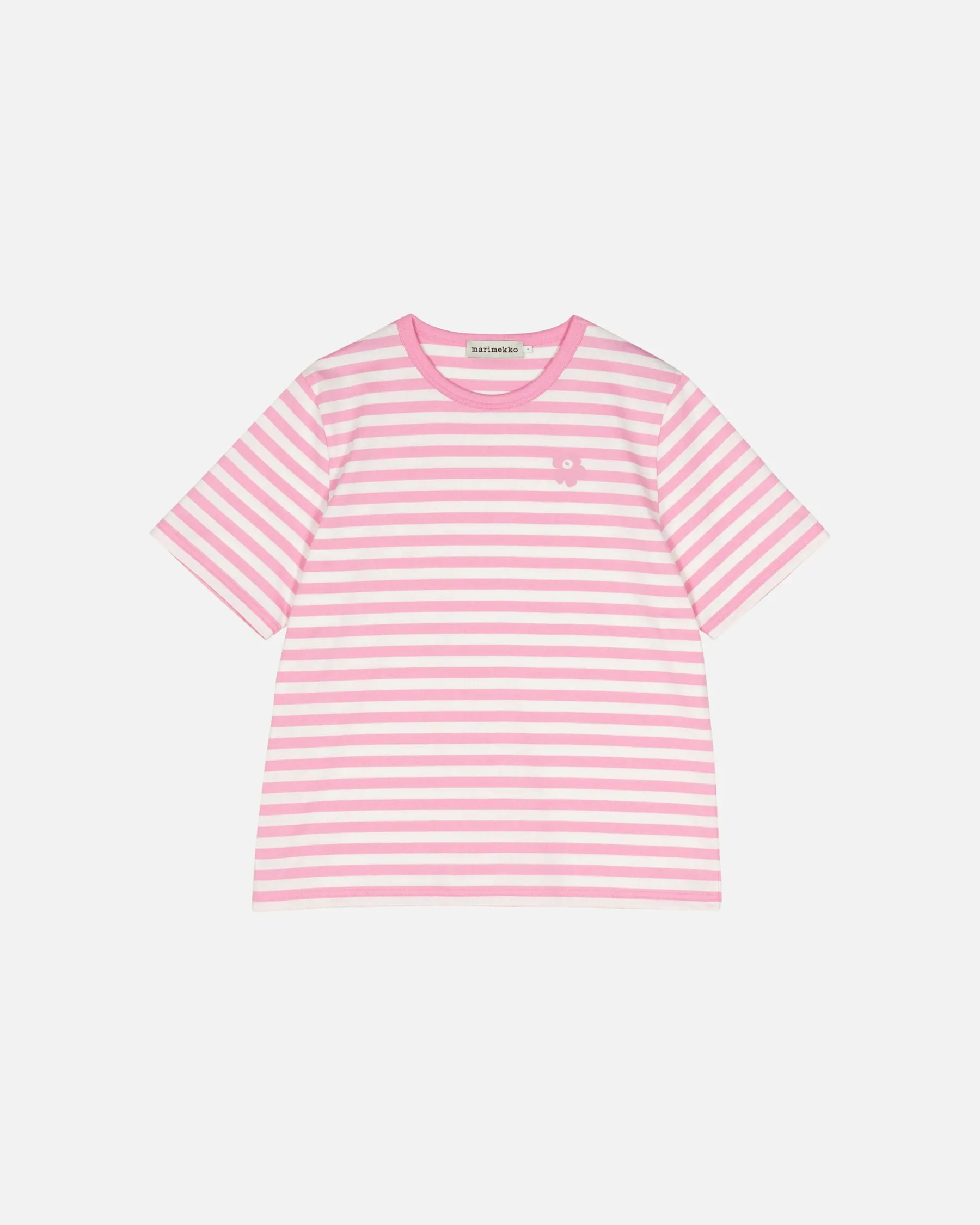 Paidat Ja Tunikat^Marimekko Kioski Tasaraita Relaxed Shortsleeve T-Paita