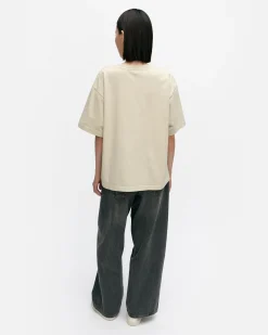 Paidat Ja Tunikat^Marimekko Kioski Veig Piirto Unikko Placement T-Paita