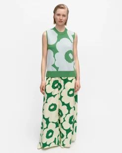 Neuleet^Marimekko Kulma Unikko Villaneuleliivi