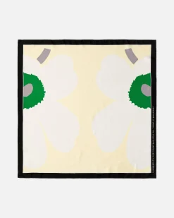 Huivit^Marimekko Lauhtua Heijastus Unikko Silkkihuivi