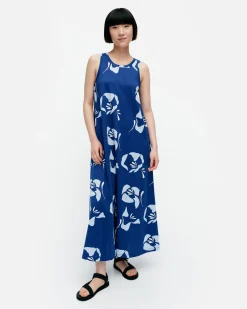 Mekot^Marimekko Liplatus Helakka Trikoomekko