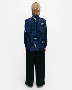 Paidat Ja Tunikat^Marimekko Maija Unikko Silkkipaita
