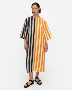 Mekot^Marimekko Markkinat Merirosvo Kuprosekoitemekko