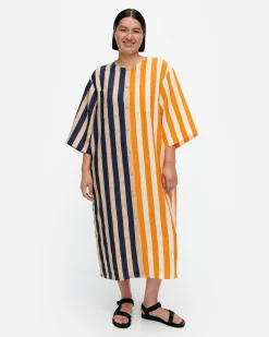 Mekot^Marimekko Markkinat Merirosvo Kuprosekoitemekko