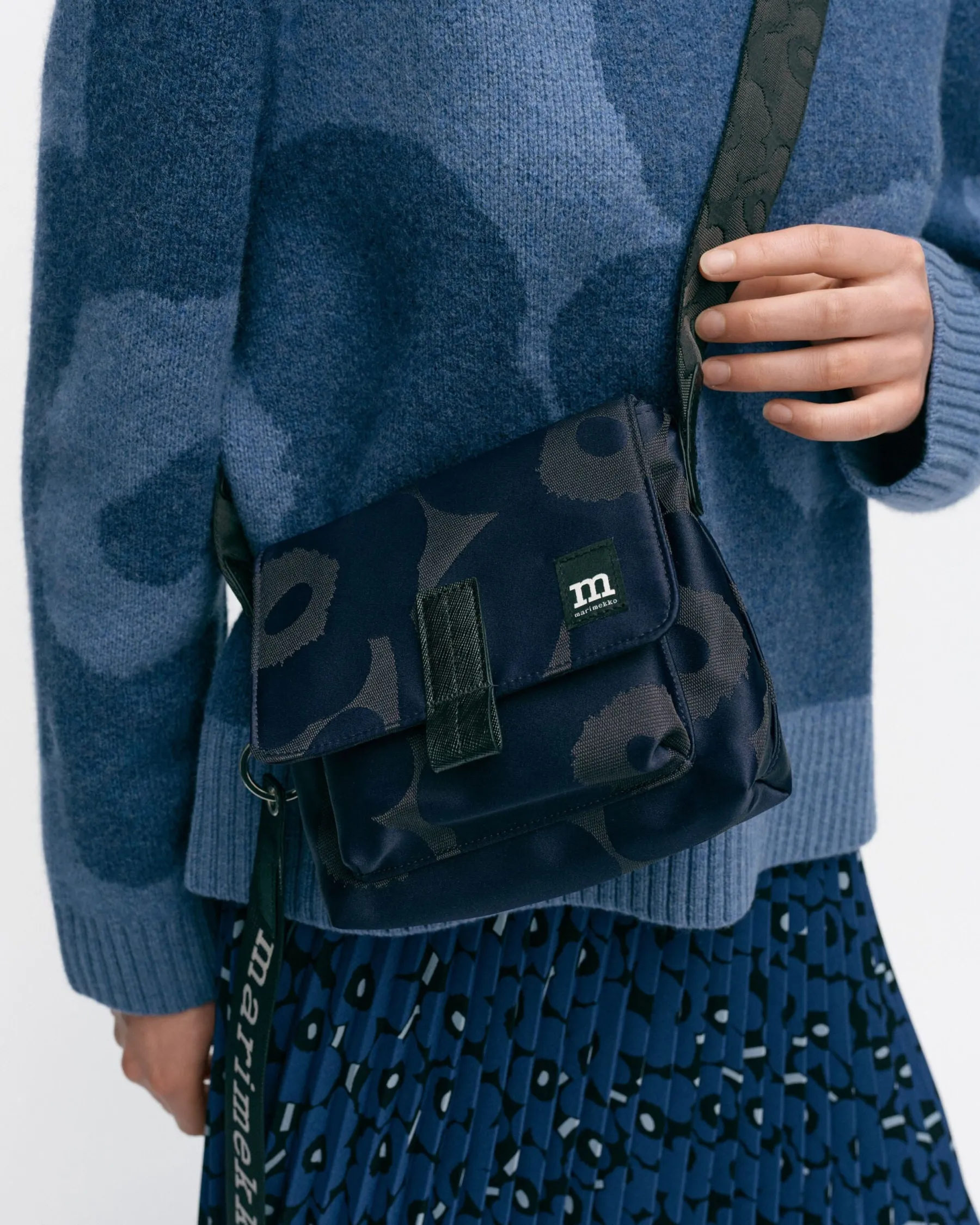 Olkalaukut^Marimekko Mini Messenger Unikko Olkalaukku