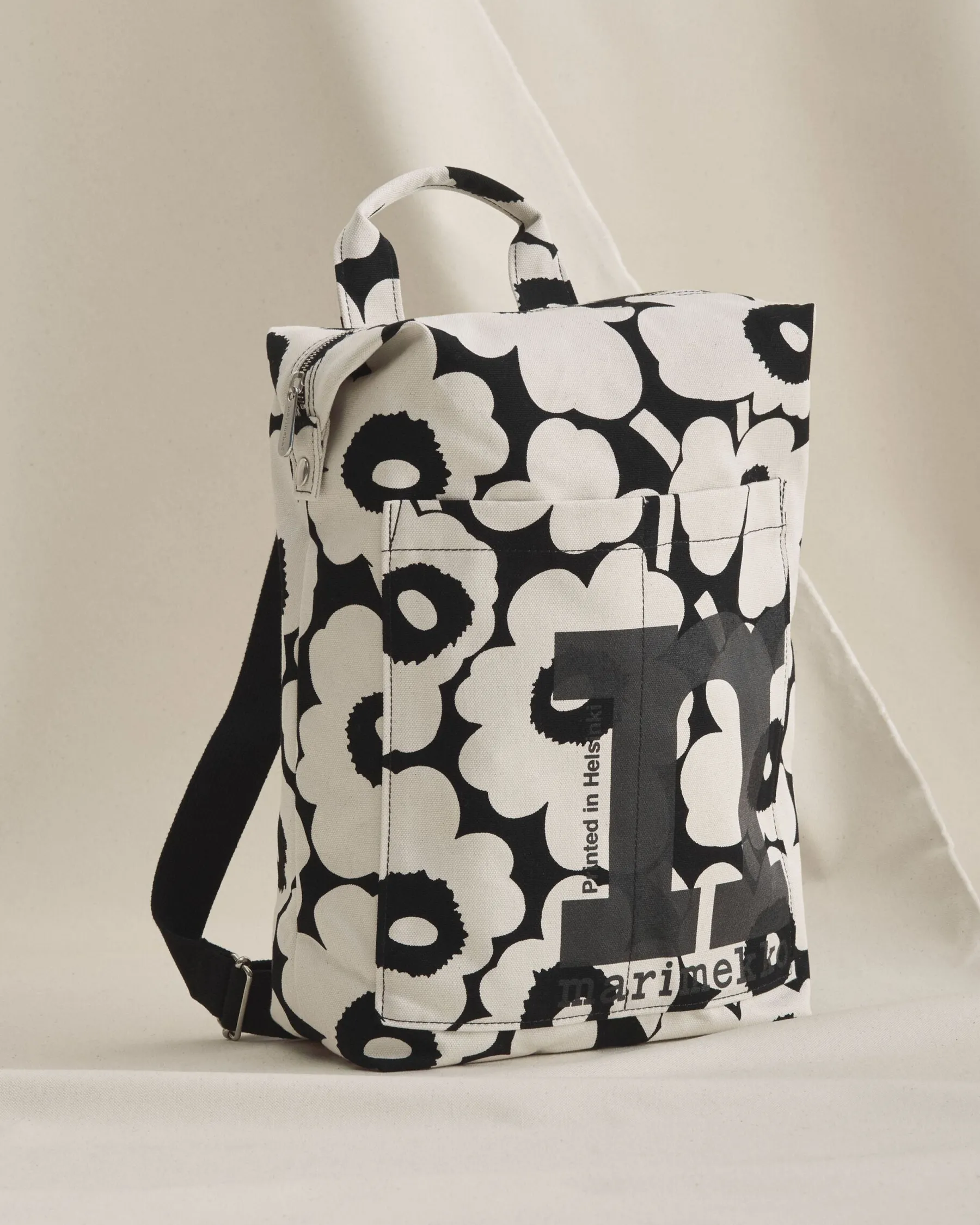 Kangaslaukut^Marimekko Mono Backpack Unikko Reppu